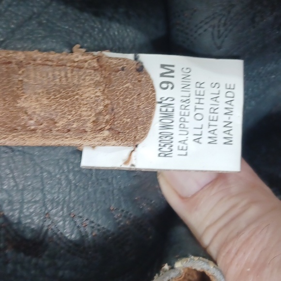 Brown Western Cowboy Boots size 9 - Picture 2 of 5